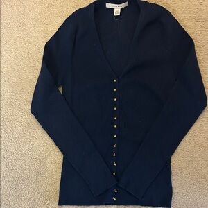 Navy Blue Women's Cardigan
